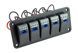 Панель бортового питания 5 переключателей (A-5SW)